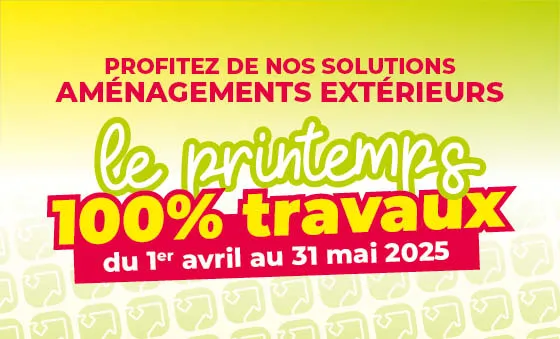 Le printemps 100% travaux chez Quéguiner Matériaux