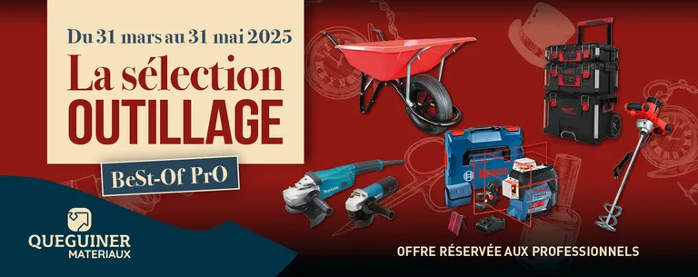 La sélection outillage Bati'Mystère 2025