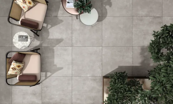 carrelage extérieur XXL