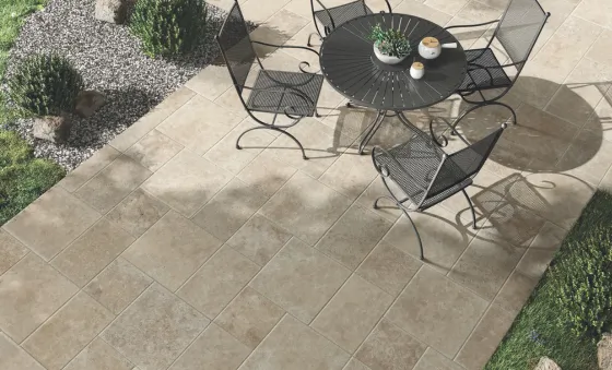 carrelage extérieur effet pierre