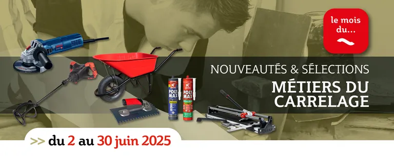 Mois du métiers du carrelage 2025