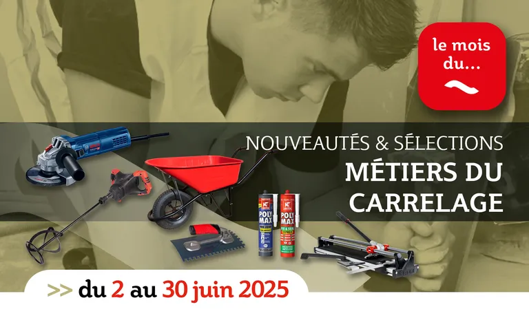 Mois du métiers du carrelage 2025