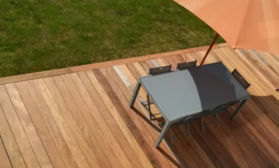 lame de terrasse exotique cumaru