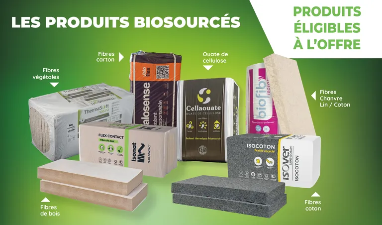 Produits biosourcés