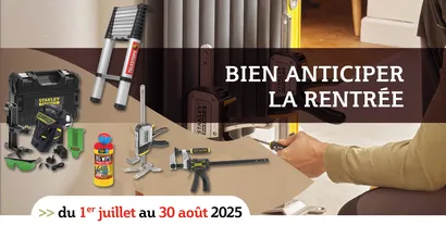 Préparez votre rentrée avec Quéguiner Matériaux