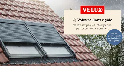 Volet roulant rigide Velux